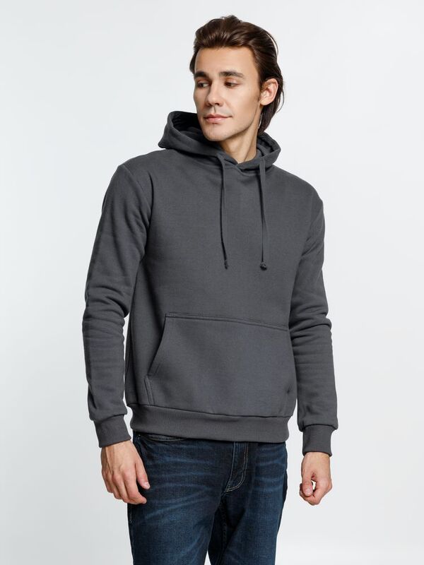 Худи Kirenga Heavy 2.0, темно-серое (графит) арт.16215.10