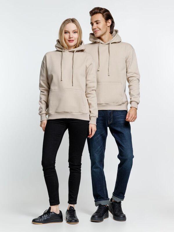 Худи Kirenga Heavy 2.0, бежевое арт.16215.12