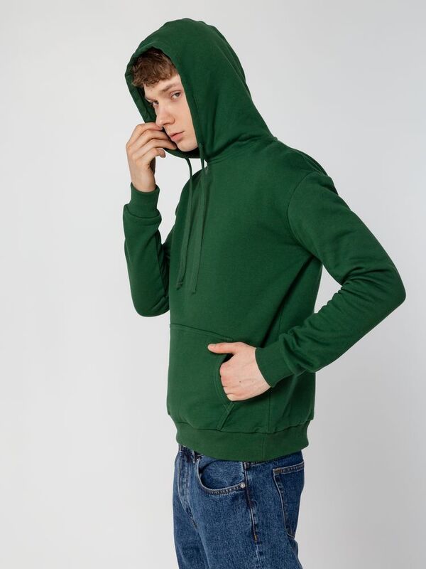 Худи Kirenga Heavy 2.0, темно-зеленое арт.16215.90