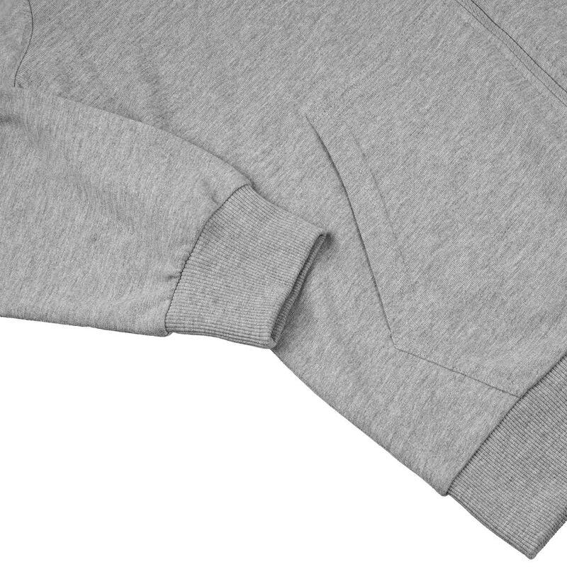 Толстовка на молнии с капюшоном Siverga Heavy 2.0, серый меланж арт.16216.11