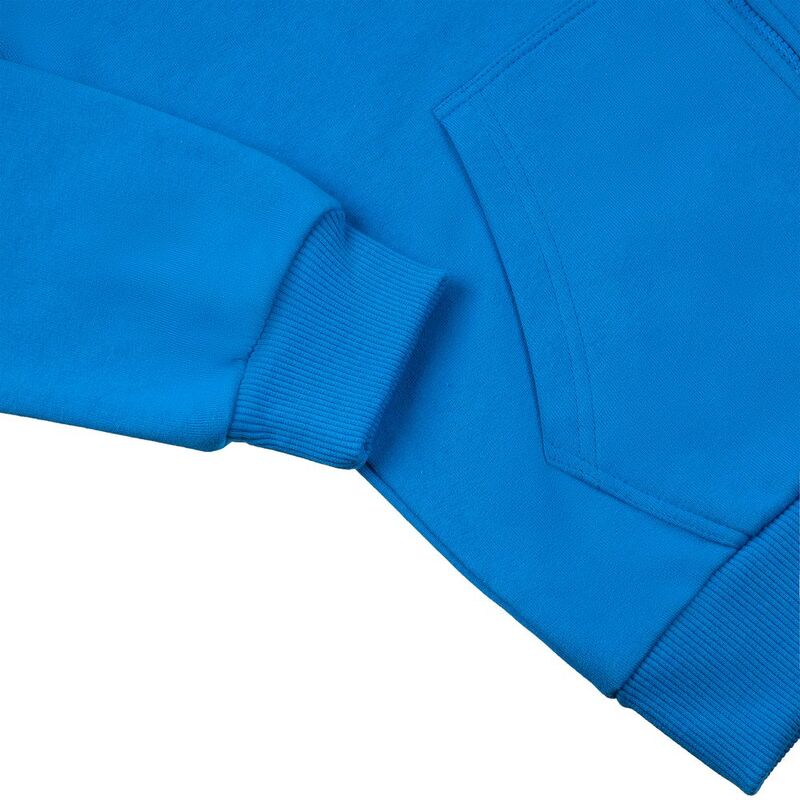 Толстовка на молнии с капюшоном Siverga Heavy 2.0, бирюзовая арт.16216.14