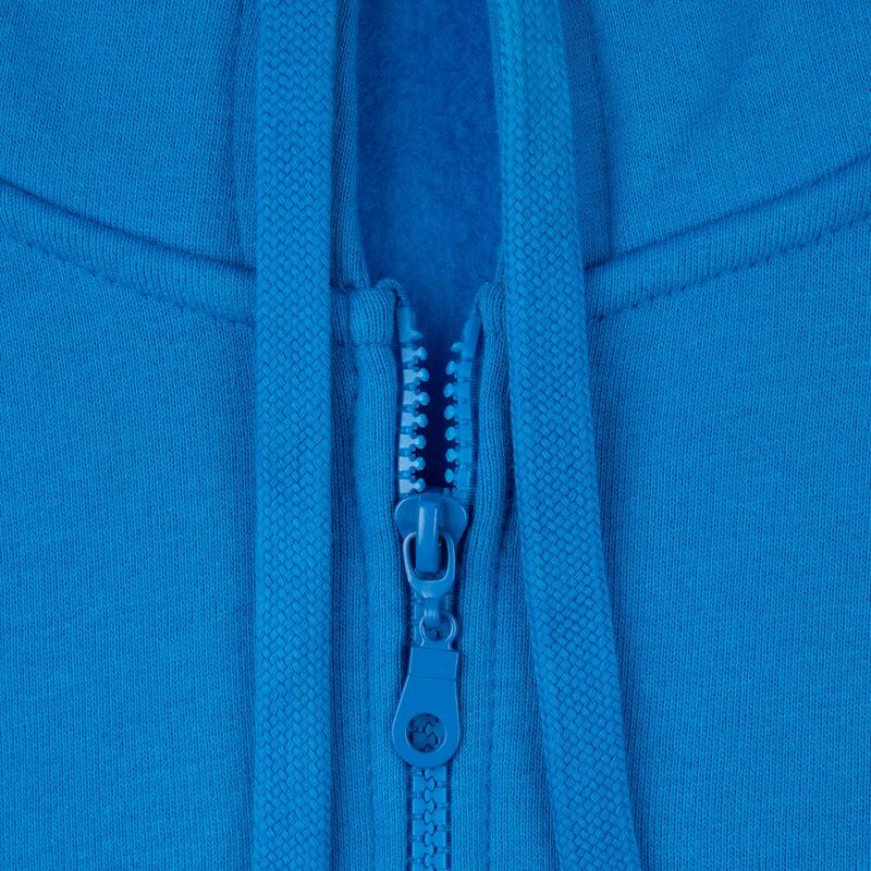 Толстовка на молнии с капюшоном Siverga Heavy 2.0, бирюзовая арт.16216.14