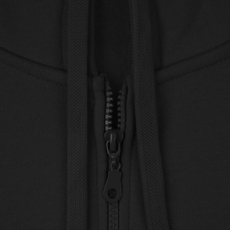 Толстовка на молнии с капюшоном Siverga Heavy 2.0, черная арт.16216.30