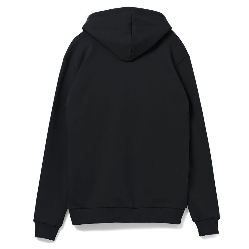 Толстовка на молнии с капюшоном Siverga Heavy 2.0, черная арт.16216.30