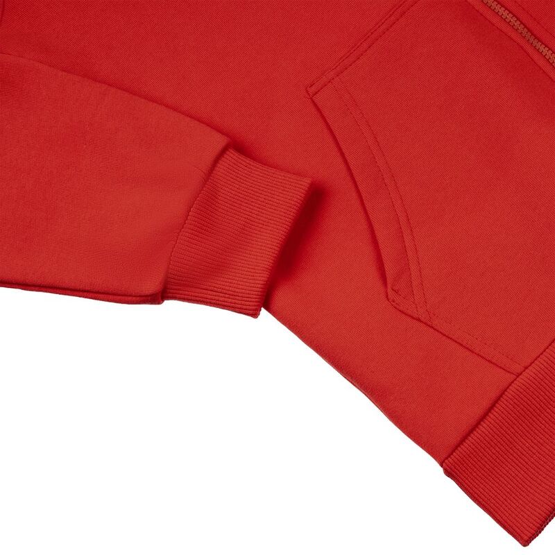 Толстовка на молнии с капюшоном Siverga Heavy 2.0, красная арт.16216.50