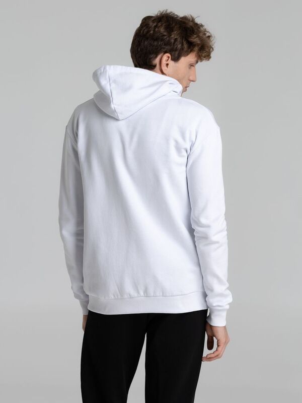 Толстовка на молнии с капюшоном Siverga Heavy 2.0, белая арт.16216.60