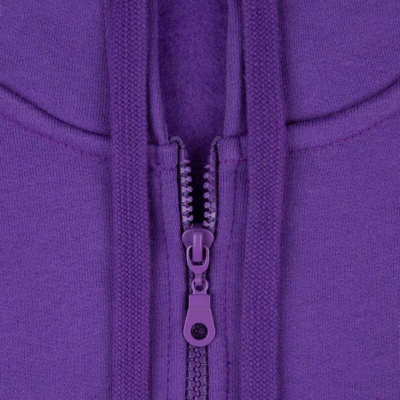 Толстовка на молнии с капюшоном Siverga Heavy 2.0, фиолетовая арт.16216.78