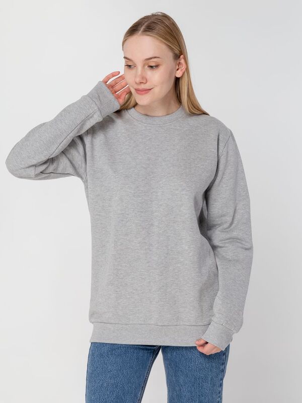 Свитшот Toima Heavy 2.0, серый меланж арт.16217.11