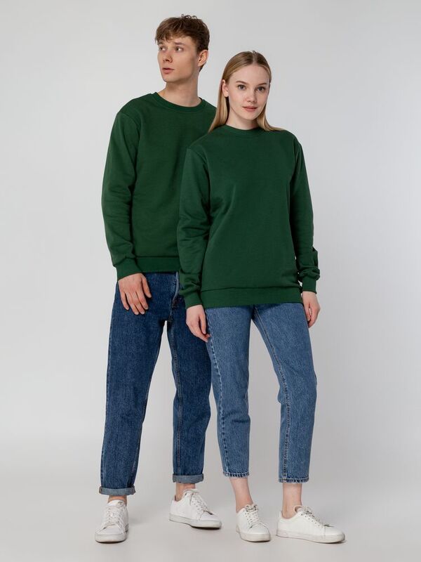 Свитшот Toima Heavy 2.0, темно-зеленый арт.16217.90