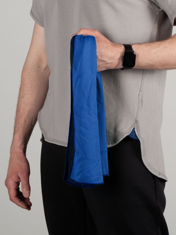 Охлаждающее полотенце Weddell, синее арт.5965.40