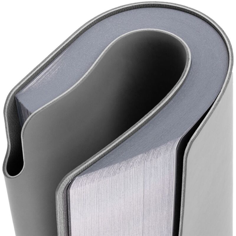 Ежедневник Flexpen Shall, недатированный, серый арт.19087.10