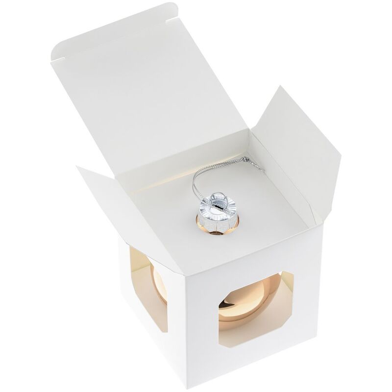 Елочный шар Finery Gloss, 8 см, глянцевый золотистый арт.17662.00