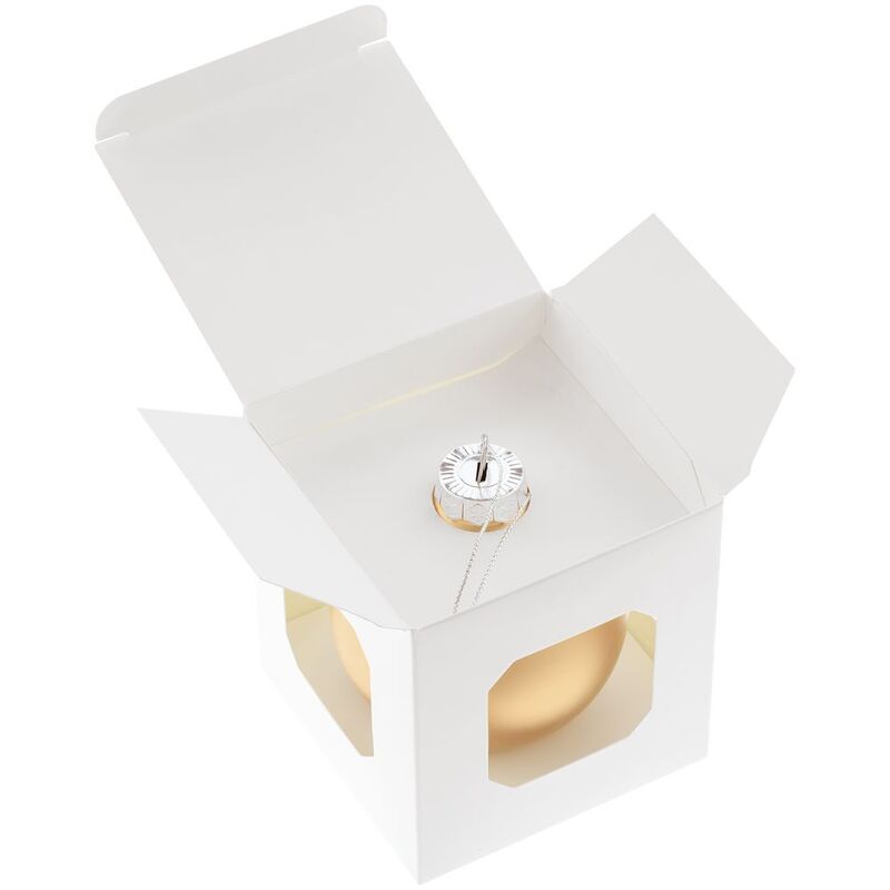 Елочный шар Finery Matt, 8 см, матовый золотистый арт.17663.00