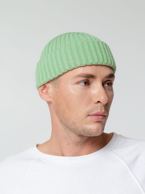 Шапка Hipsta, зеленая (мятная) арт.15691.90