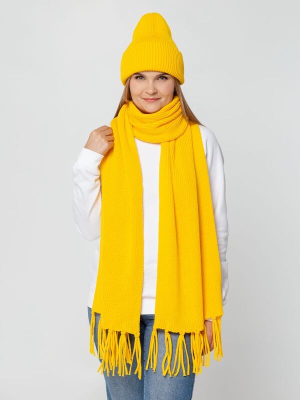 Шапка Flette, желтая арт.15692.80