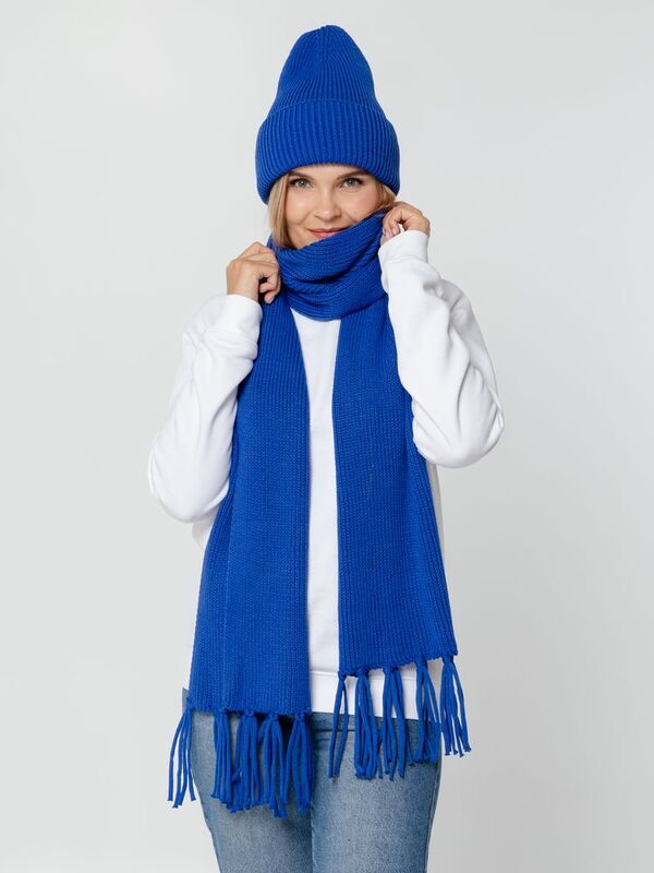 Шарф Flette, синий арт.15694.40