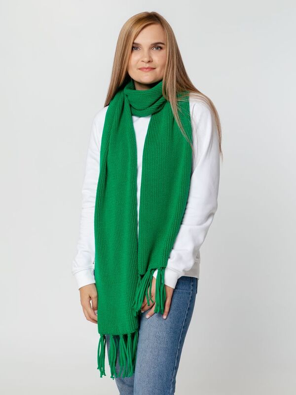 Шарф Flette, зеленый арт.15694.90