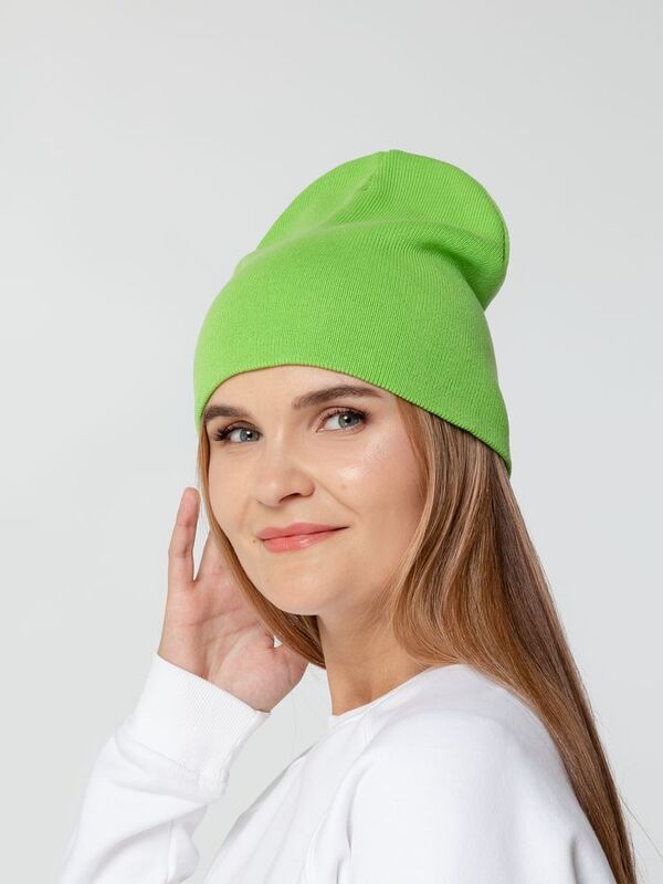 Шапка Tube Top, зеленая (салатовая) арт.15696.90