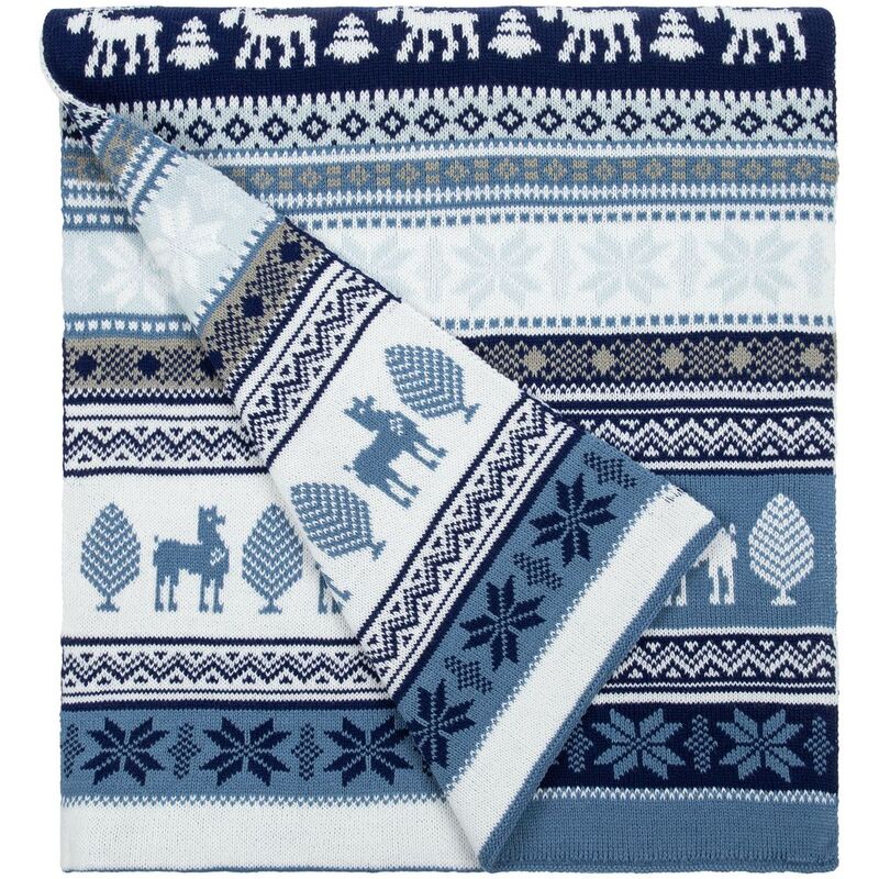 Шарф Mirakler, синий арт.16279.40