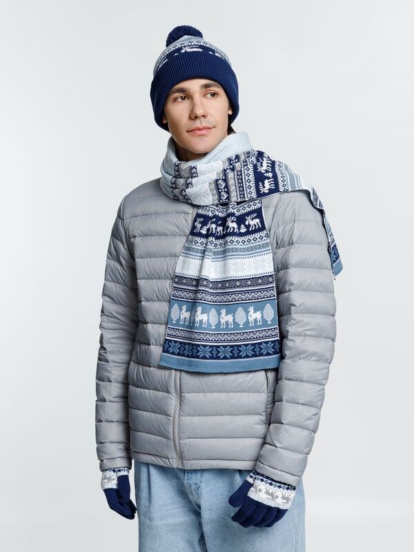 Перчатки Mirakler, синие арт.16280.40