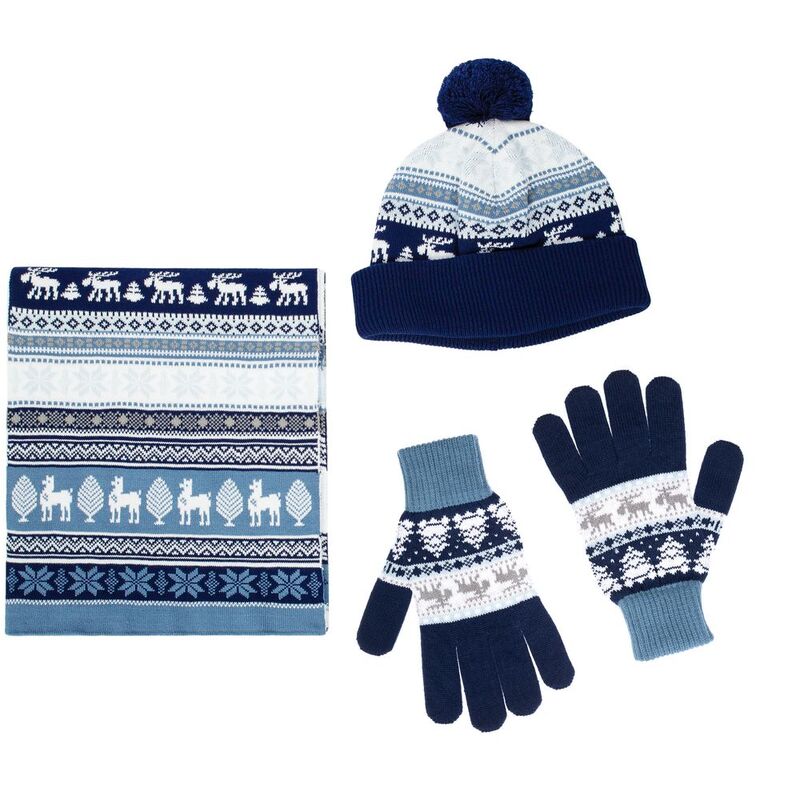 Перчатки Mirakler, синие арт.16280.40