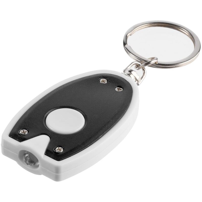 Брелок-фонарик Vivid, ver.2, черный с белым арт.15697.30