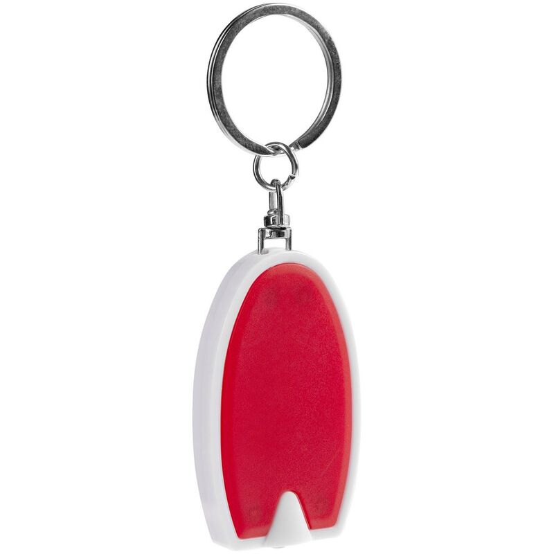 Брелок-фонарик Vivid, ver.2, красный с белым арт.15697.50