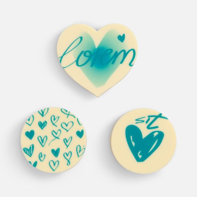 Набор из 3 печений Dream White на заказ арт.16200