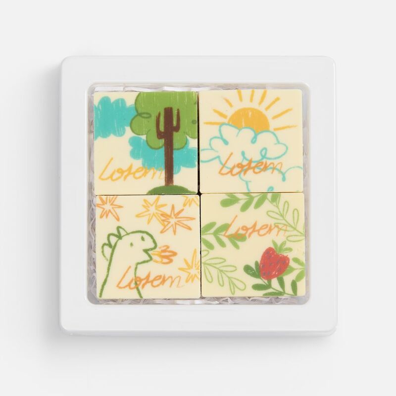 Набор из 4 печений Dream White на заказ арт.16400