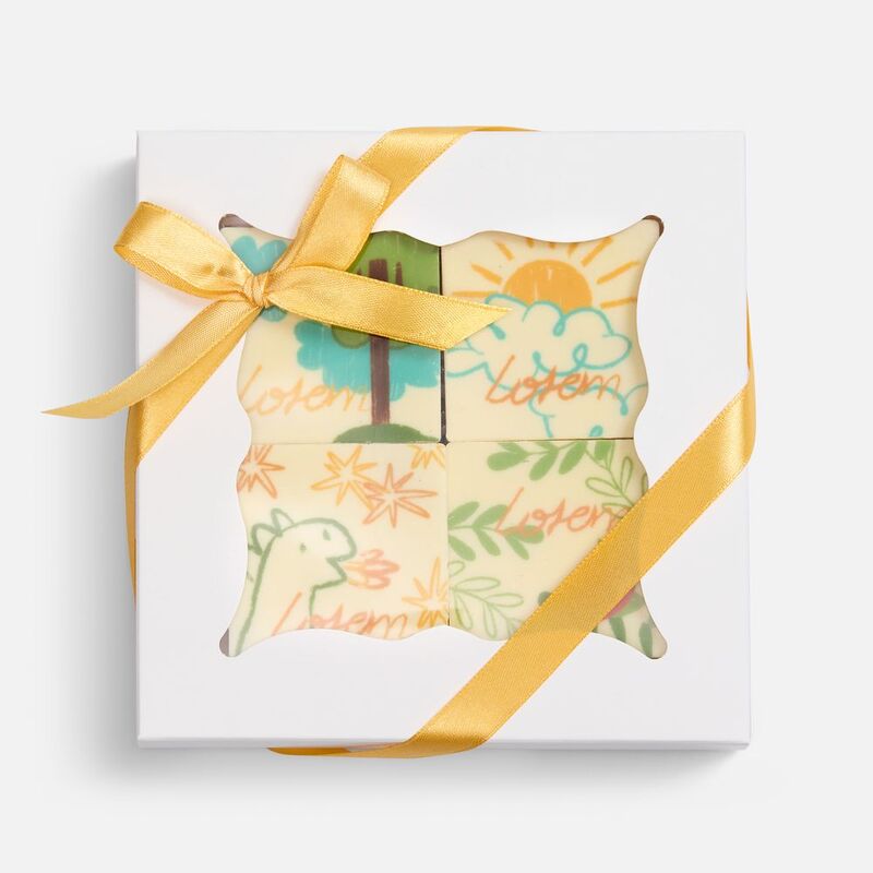 Набор из 4 печений Dream White на заказ арт.16400