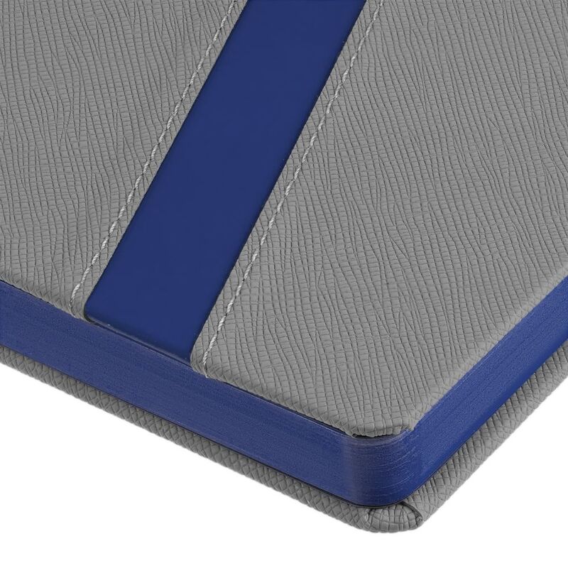 Ежедневник Rubikon на заказ, недатированный серо-синий арт.16208.14