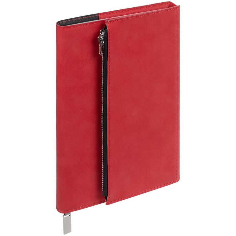 Ежедневник Grace на заказ, недатированный, красный арт.16376.50