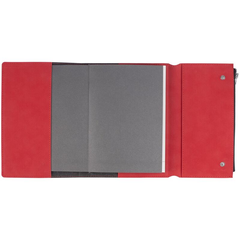 Ежедневник Grace на заказ, недатированный, красный арт.16376.50