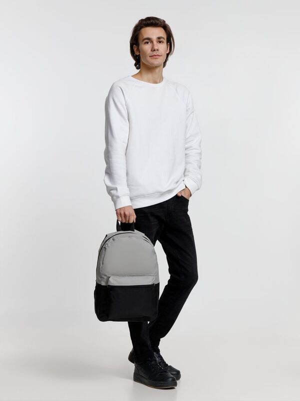 Рюкзак Base Up, черный с серым арт.15693.10