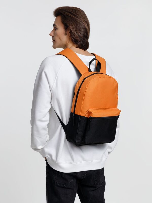 Рюкзак Base Up, черный с оранжевым арт.15693.20