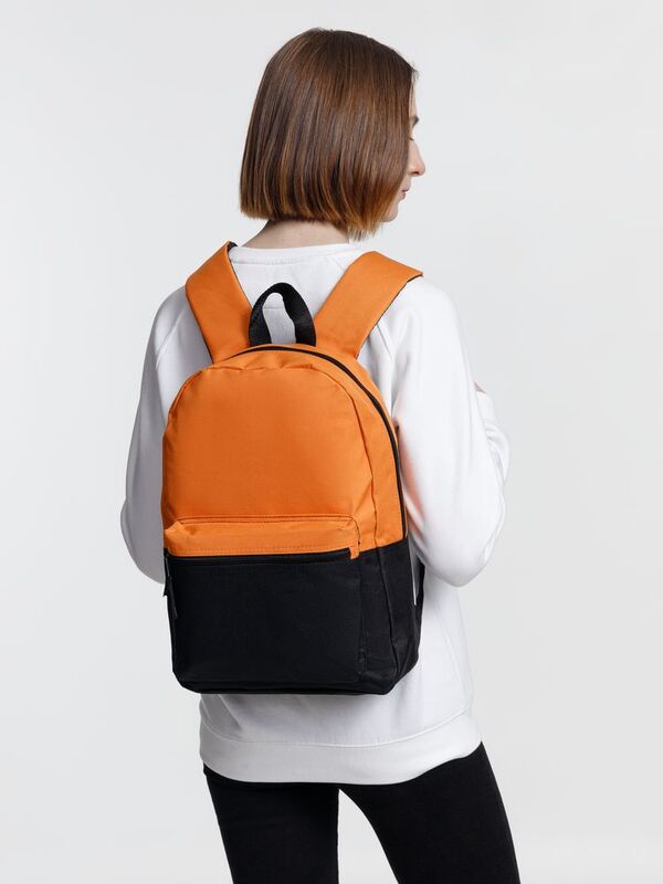 Рюкзак Base Up, черный с оранжевым арт.15693.20