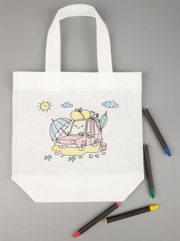 Сумка для раскрашивания Create, белая арт.16218.60