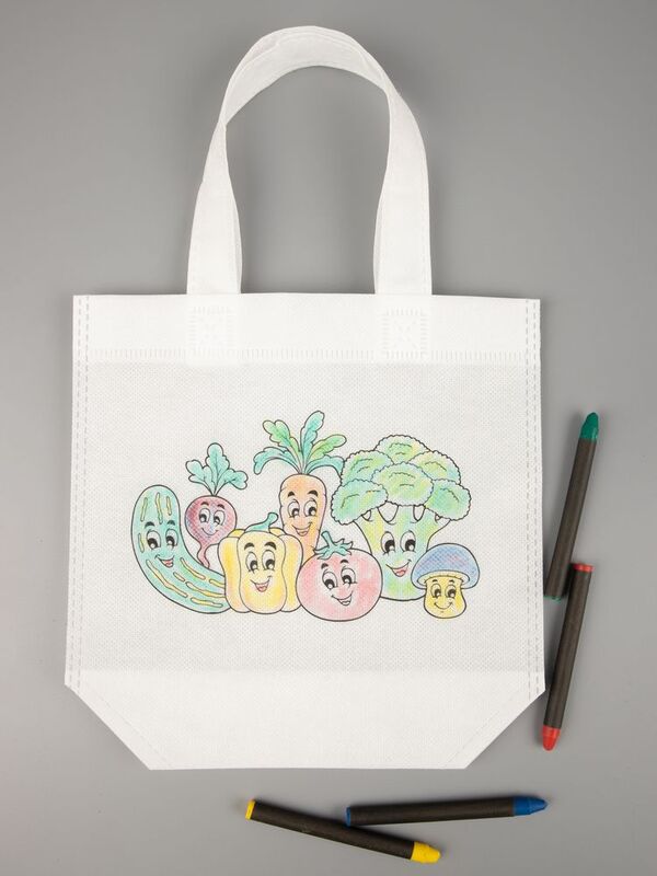 Сумка для раскрашивания Create, белая арт.16218.60