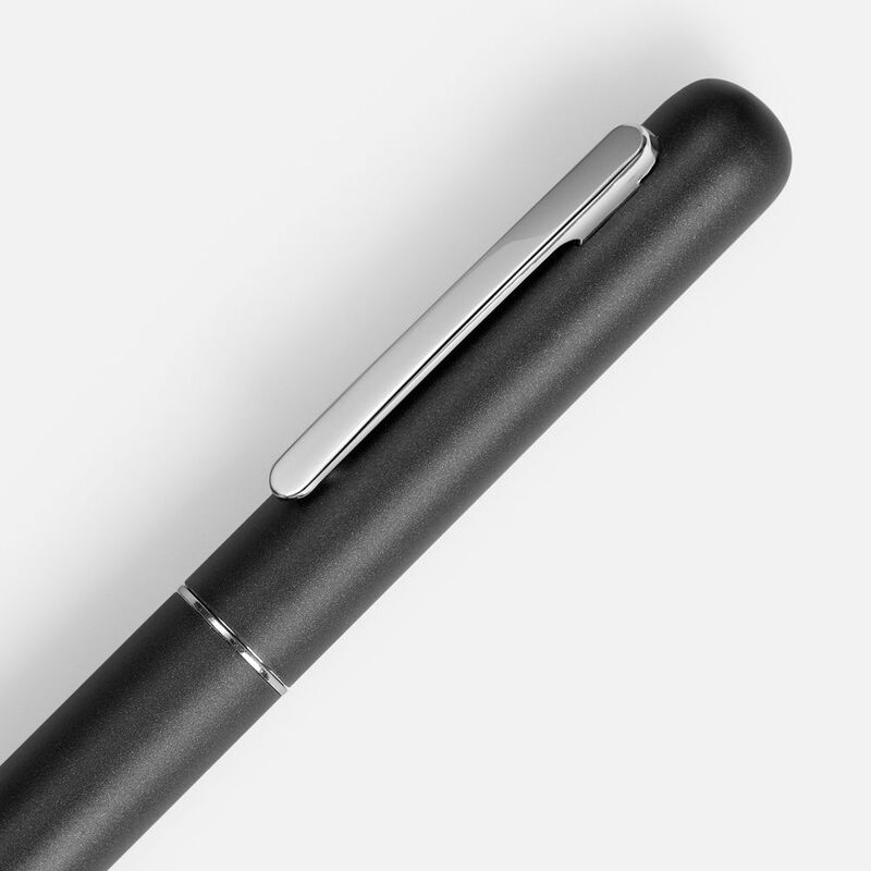 Ручка шариковая Scribo, матовая серая арт.10571.12