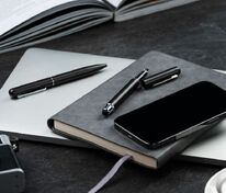 Роллер Scribo со стилусом, матовый черный арт.20571.33