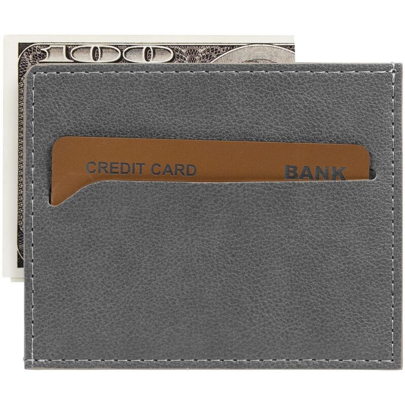 Чехол для карточек Petrus, серый арт.15528.10