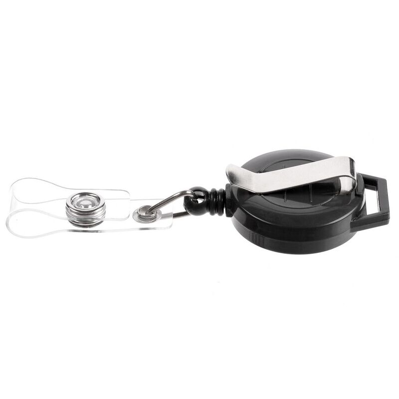 Ретрактор Attach New с ушком под ленту, черный арт.16241.30