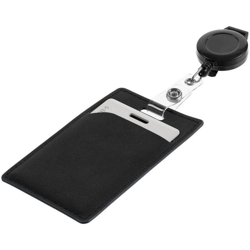 Ретрактор Attach New с ушком под ленту, черный арт.16241.30