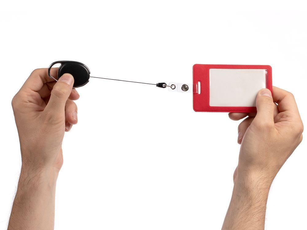 Ретрактор Access New с карабином, черный арт.16242.30