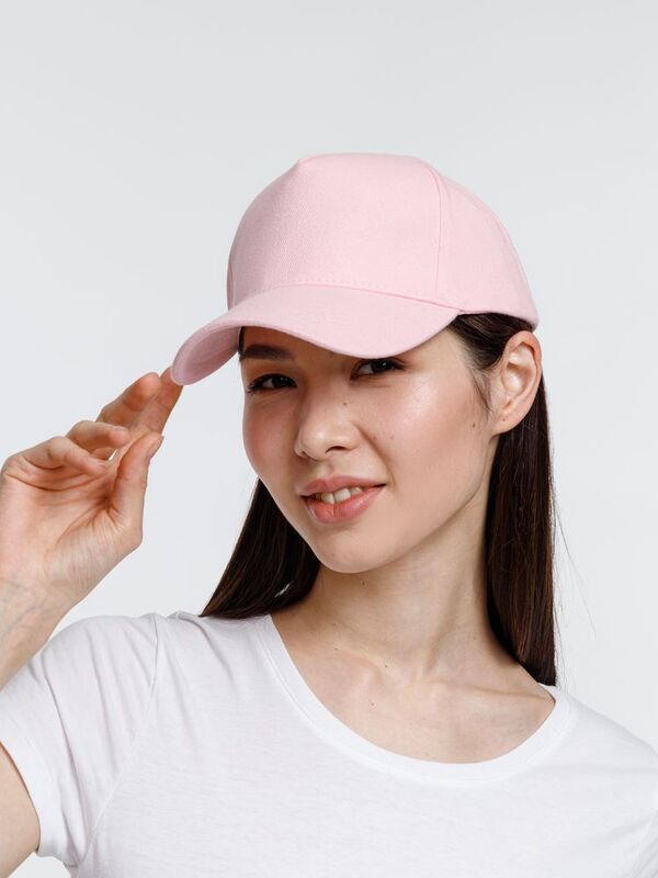 Бейсболка Standard, светло-розовая арт.15847.15