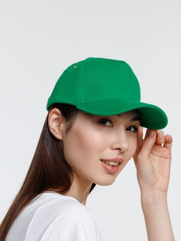Бейсболка Standard, зеленая арт.15847.92