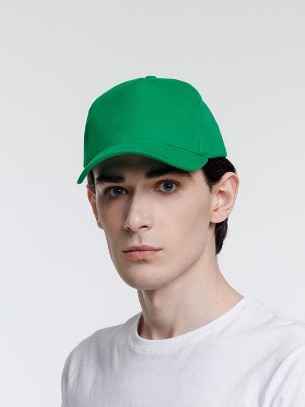 Бейсболка Standard, зеленая арт.15847.92