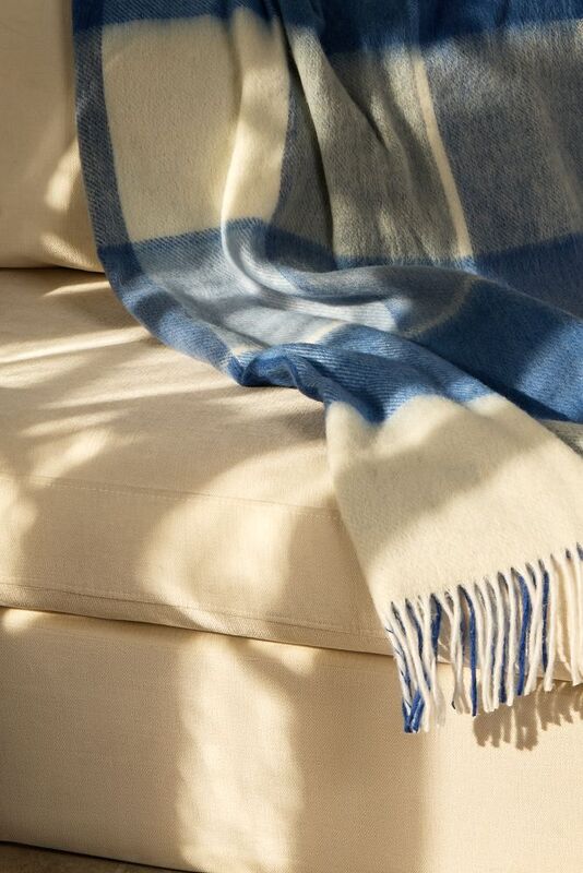 Плед Edinburgh, голубой арт.13697.14