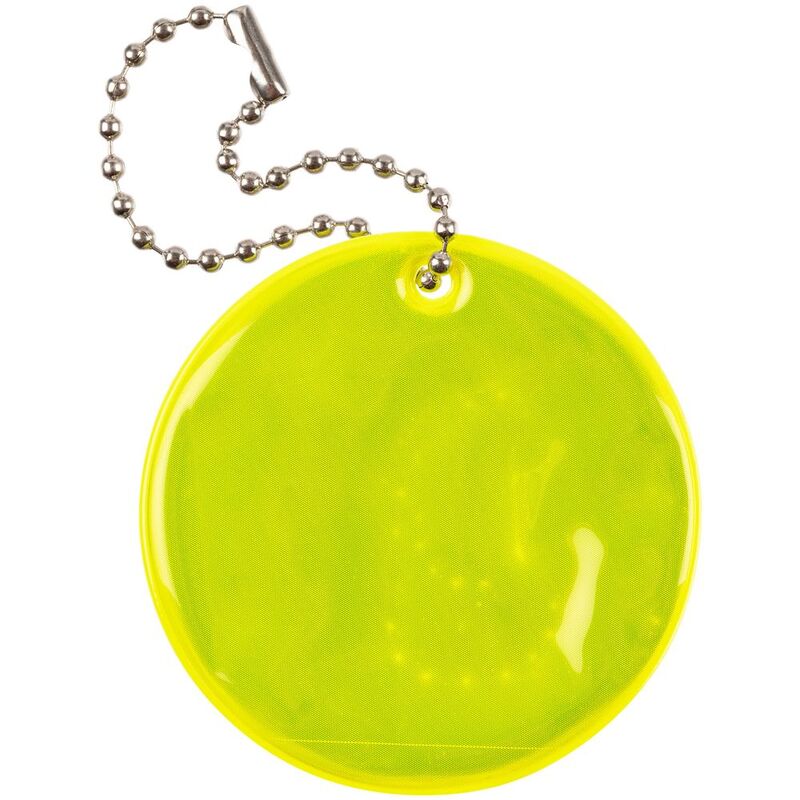 Светоотражатель Spare Care, круг, желтый неон арт.17324.80