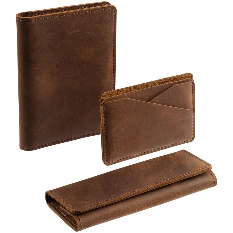 Ключница inStream, коричневая арт.15549.59